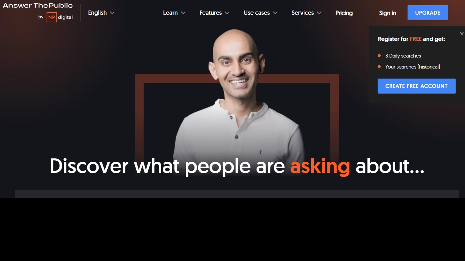 Content Planning with AnswerThePublic Tool