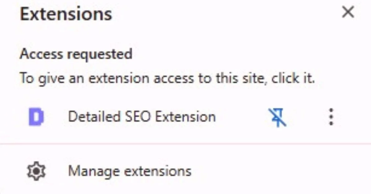 Detailed SEO Extension Added in Extension