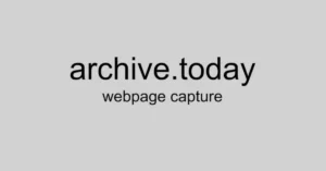 Archive.today webpage capture