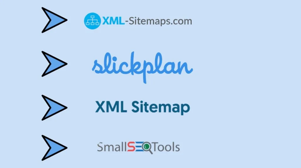 Free sitemap generator tools logos