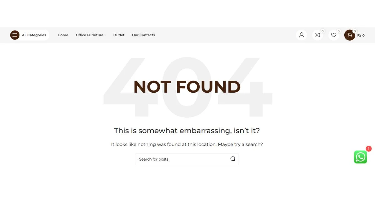404 Errors